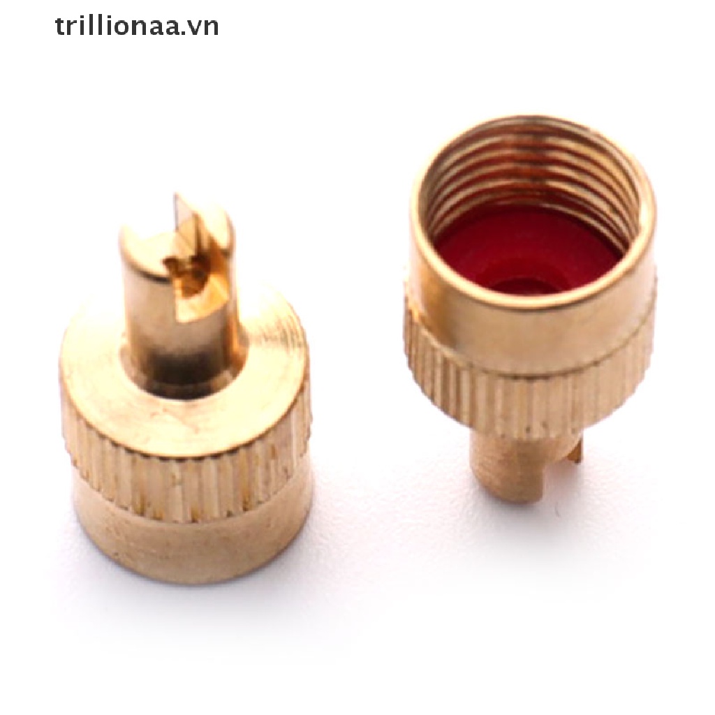 Bộ 8 Nắp Van Có Rãnh Kèm Dụng Cụ Tháo Lõi Cho Xe Hơi Xe Máy