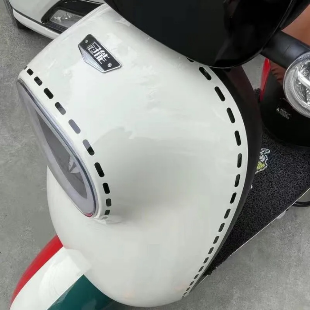 Universal DIY Đường chấm chấm Xe máy Nhãn dán trang trí May khâu Đường may Xe tay ga Mũ bảo hiểm Xe đạp Sáng tạo Decal sửa đổi cho PIAGGIO Vespa