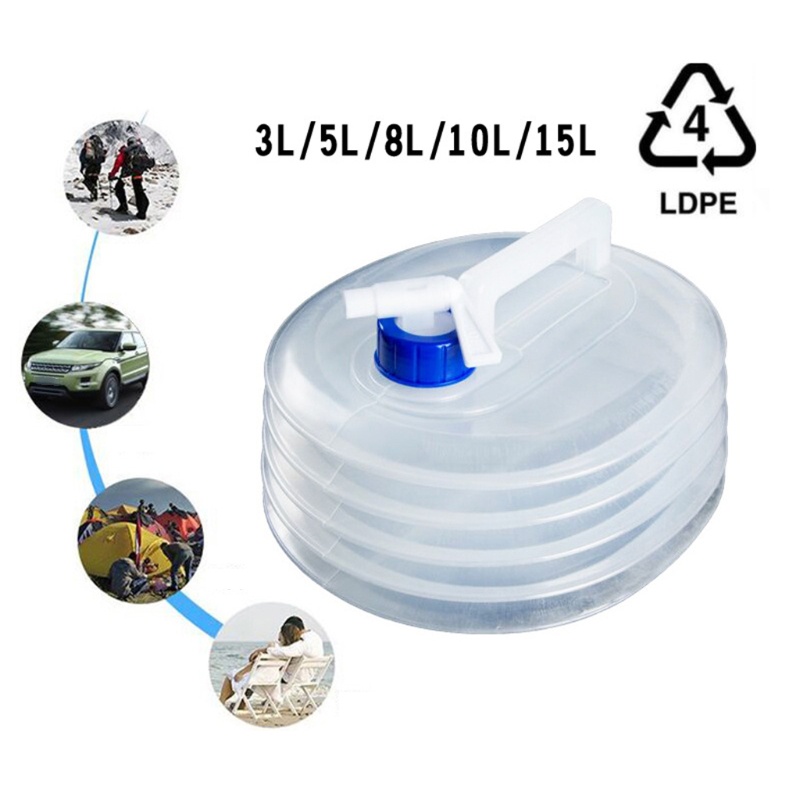 Xô đựng nước đa năng có thể gấp gọn tiện dụng mang theo du lịch