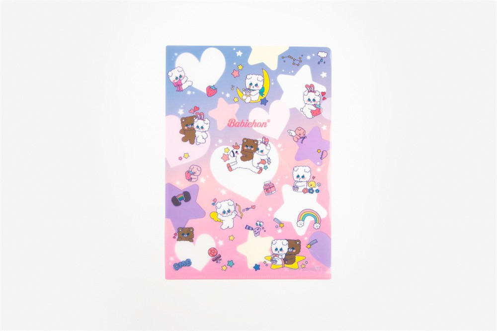 Kẹp Tài Liệu ARTBOX Hàn Quốc Từ PP In Hình Cún Barbichon
