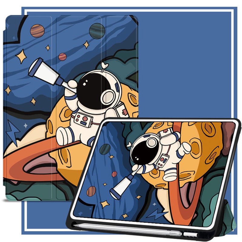 Bao Da Máy Tính Bảng Silicon Kèm Ngăn Đựng Bút Chì Cho Huawei Matepad 11 Pro 10.8 '' 10.4 ''