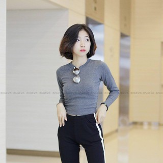 Áo croptop dài tay