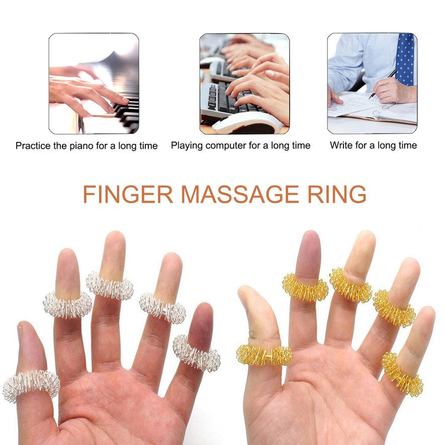 Nhẫn Massage Đeo Ngón Tay