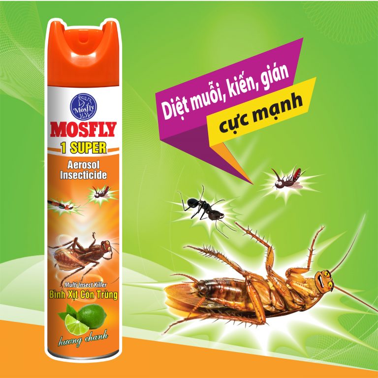 Bình xịt côn trùng Mosfly 1 super