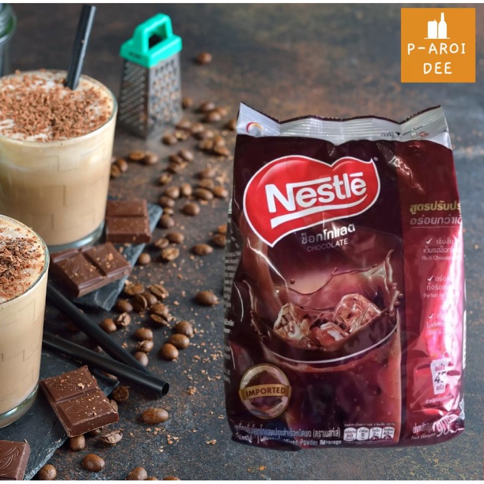 Bột Socola Nestlé Chocolate Thái Lan - Gói 900g