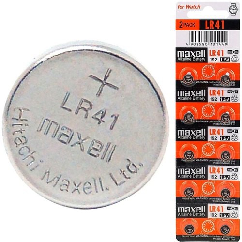 Pin LR41 AG3 192 Maxell Alkaline 1.5V