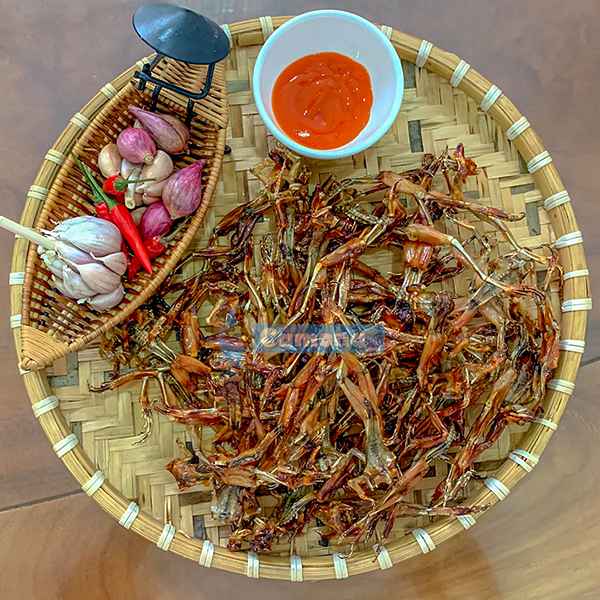 Khô Nhái " Vũ Nữ Chân Dài " Miền Tây, Đặc sản độc đáo, cực kỳ thơm ngon