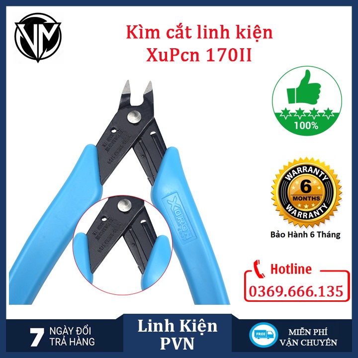 Kìm cắt chân linh kiện XuPcn Chất Lượng Cao- Cực Sắc