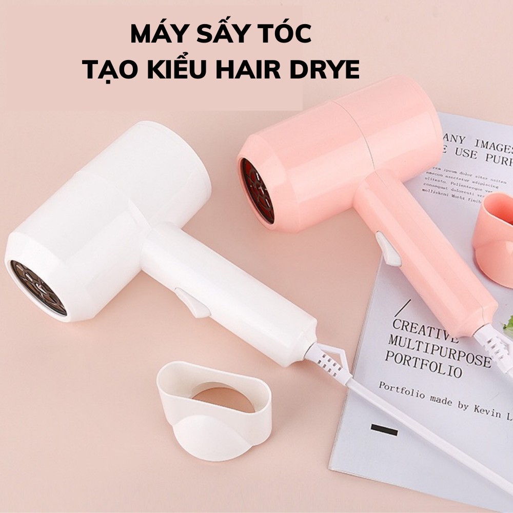 MẪU MỚI 2021Máy Sấy Tóc Tạo Kiểu Mini Hair Dryer Công Suất Lớn Không Gây Hư Tổn Cho Tóc Đảm Bảo An Toàn