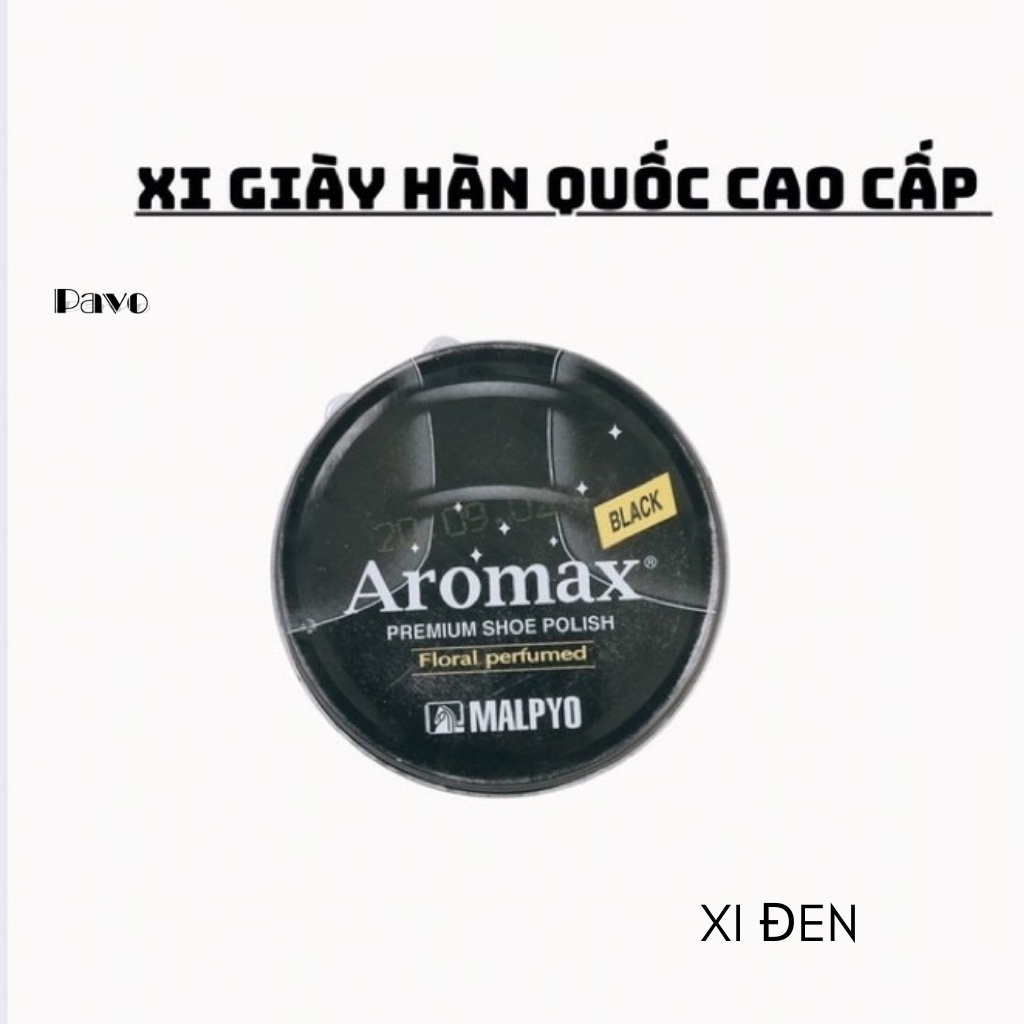 Xi đánh giày Aromax Hàn Quốc cao cấp chính hãng làm sạch đồ da