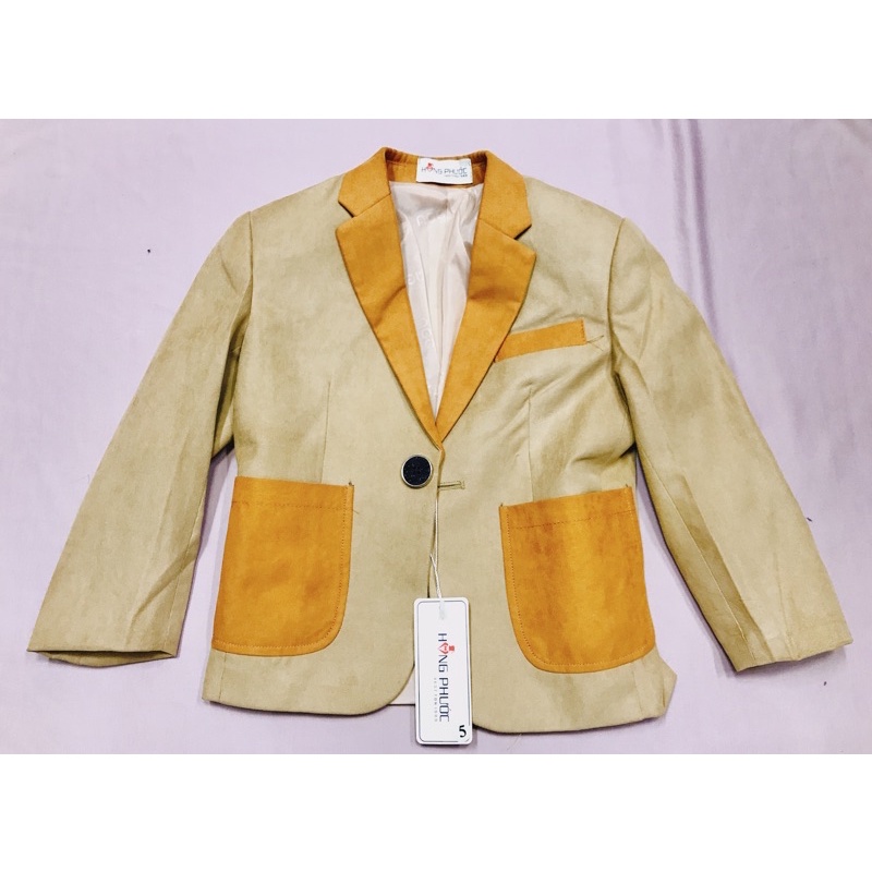 Áo khoác vest cho bé trai ảnh thật của shop