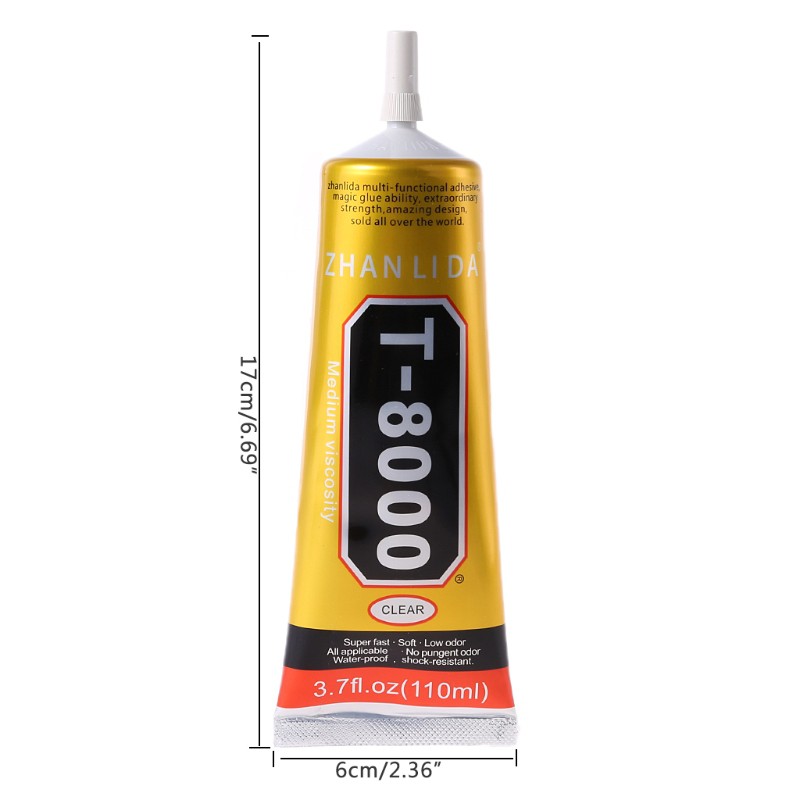 Keo Dán Màn Hình Cảm Ứng Đa Năng Jojo T8000 110ml Tiện Dụng