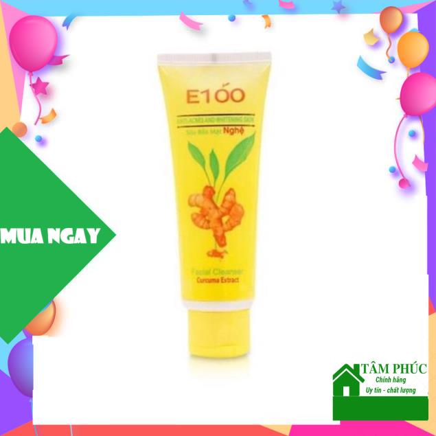 ✅ Sữa rửa mặt E100 tinh chất Nghệ 100g