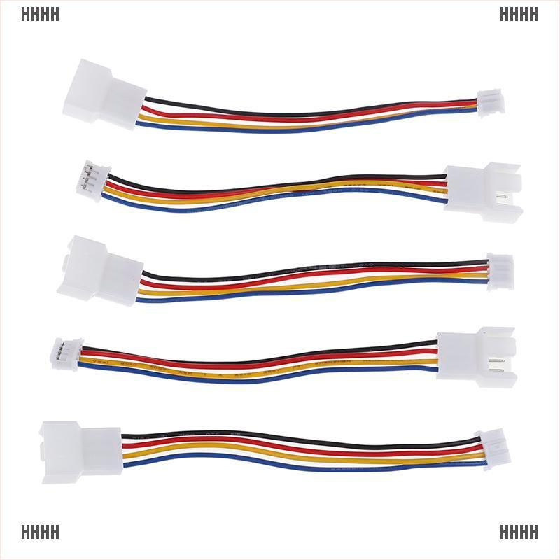 Bộ 2 Dây Cáp Kết Nối Quạt 4-Pin 3pin Chuyên Dụng