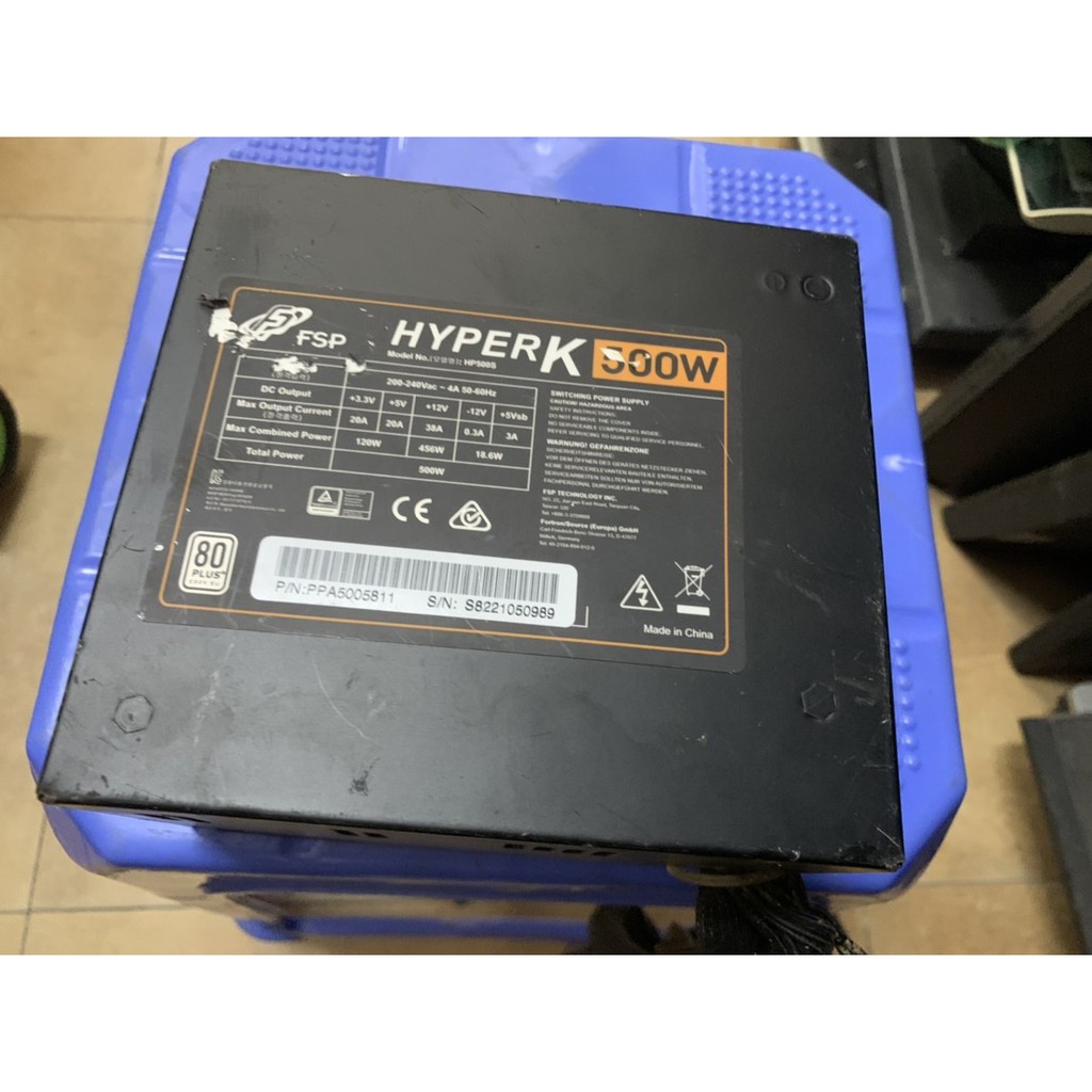 Nguồn 700w; 600w; 500w 80Plus