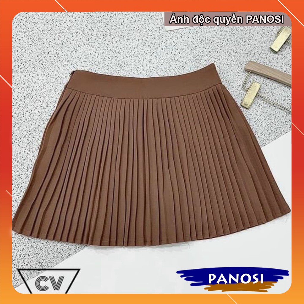 Chân váy xếp ly ngắn công sở lưng cao dáng xòe Hàn Quốc - CV200