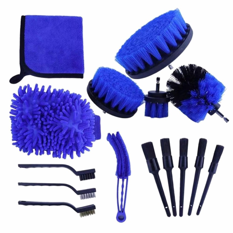 Bộ Cọ Vẽ Chi Tiết Trang Trí Nội Thất Xe Hơi Với Tay Cầm Nhựa Tiện Dụng