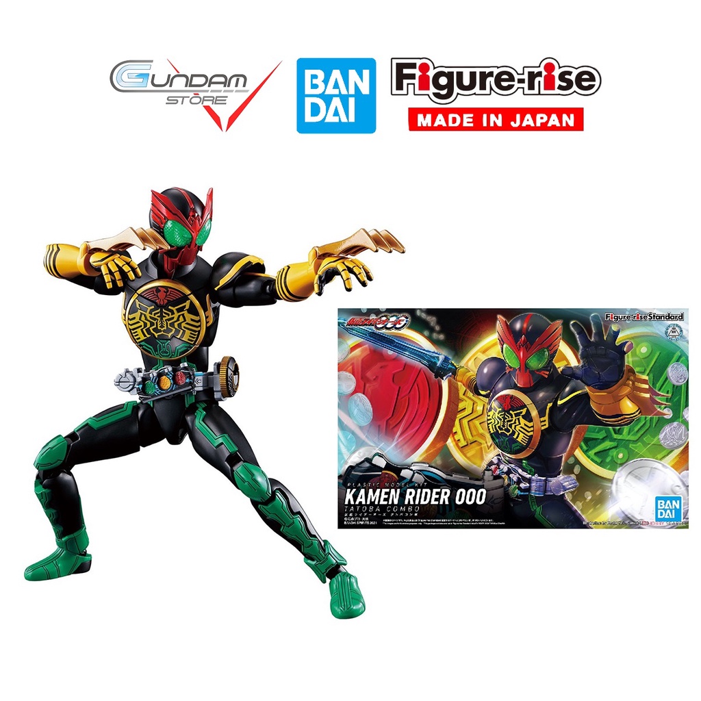 Mô Hình Kamen Rider OOO TATOBA COMBO Bandai Figure Rise Standard Đồ Chơi Lắp Ráp Anime Nhật