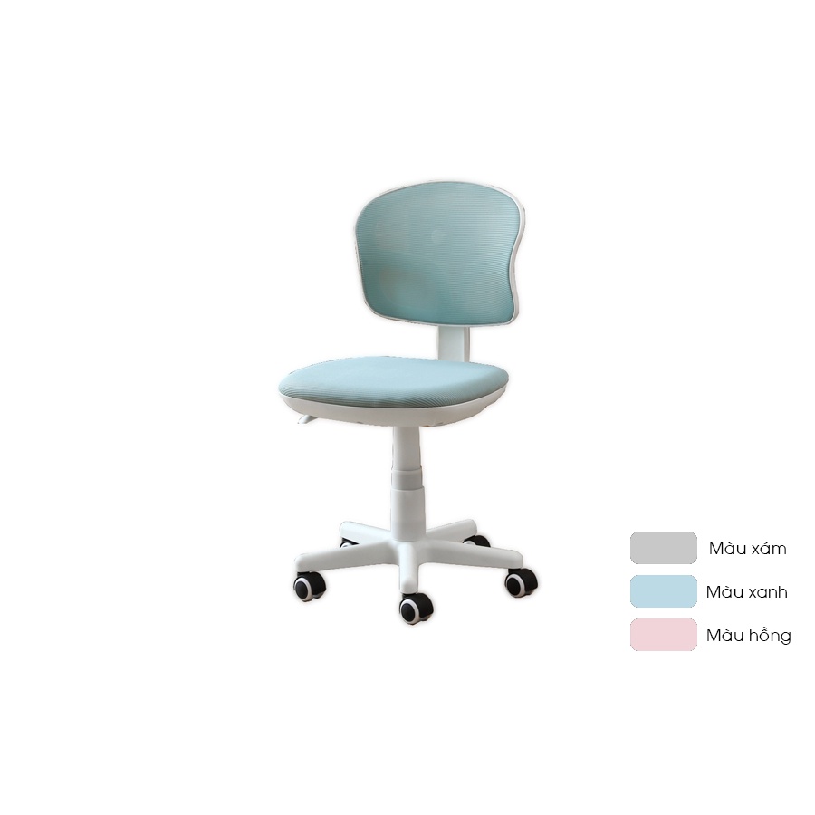 Ghế Văn Phòng Làm Việc, Học Sinh Chân Xoay Lưng Lưới Js-1606