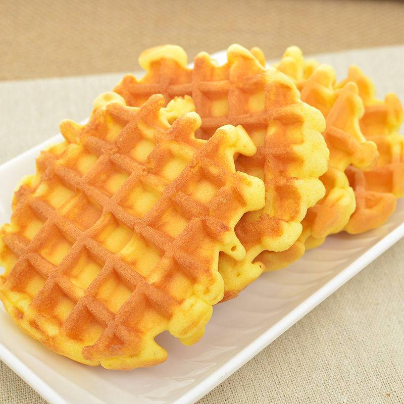 [ Thay thế bữa sáng ] Bánh quế Full Waffles / Bánh quế Lưới hương vị Sữa/ Bánh mì tươi goi 280g