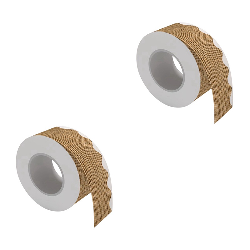 Bộ 2 Cuộn Viền Bảng Đen Bằng Vải Bố Trang Trí Lớp Học