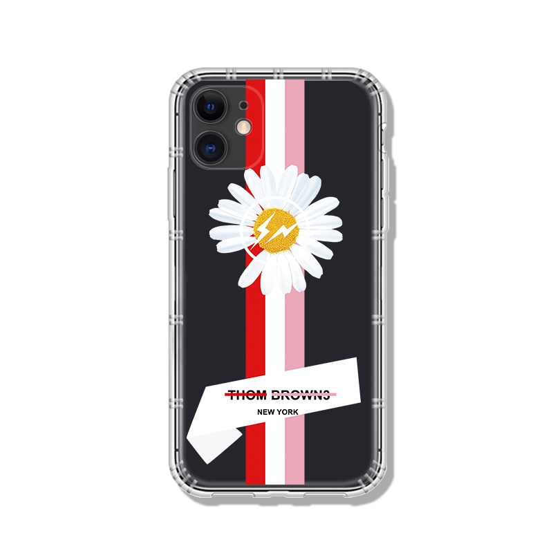 Ốp Điện Thoại Mềm Trong Suốt Họa Tiết Hoa Hướng Dương Cho iPhone 12 14 Pro Max 13 mini XR 6S 7 8 Plus SE3 11 Pro Xs Max
