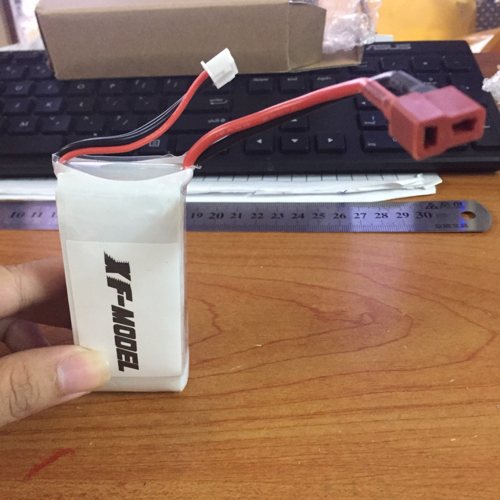 Pin 11.1v dung lượng jack T cao dành cho máy bay mô hình cỡ lớn tại RUBYRC