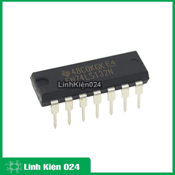 Sản phẩm 74LS132 Quad 2-input NAND Schmitt Trigger DIP14