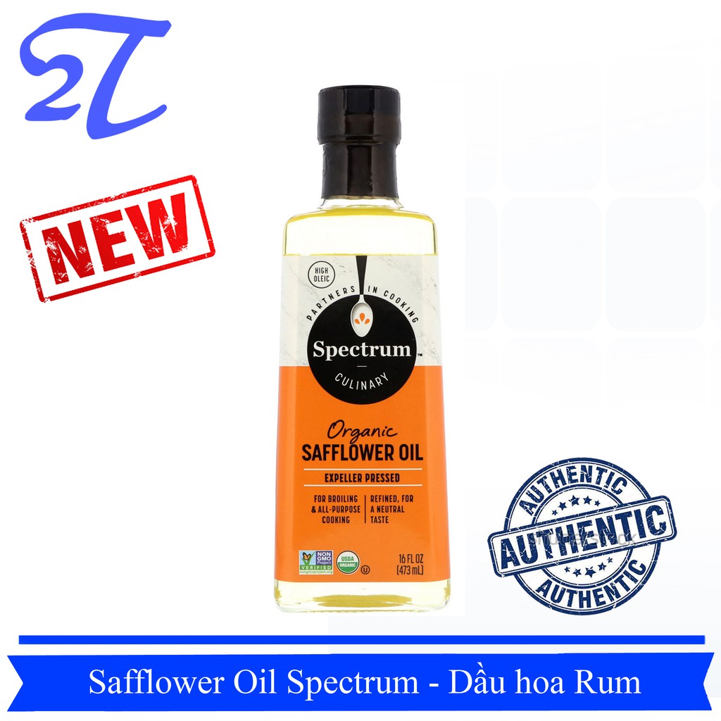[AUTH] Dầu dưỡng hoa Rum giảm mụn sạch chân lông Safflower Oil Spectrum