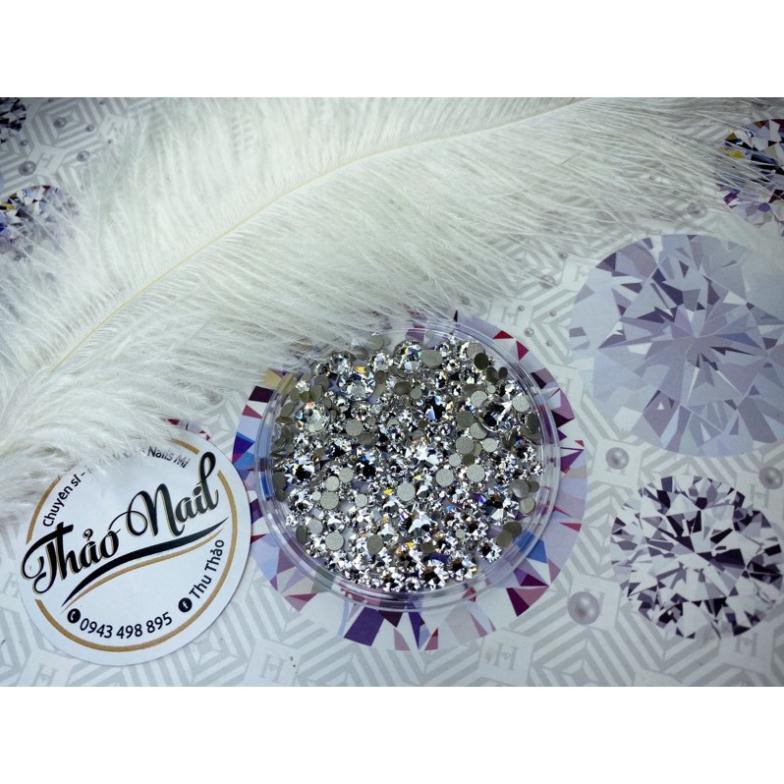 Đá Swarovski Trắng lẻ size