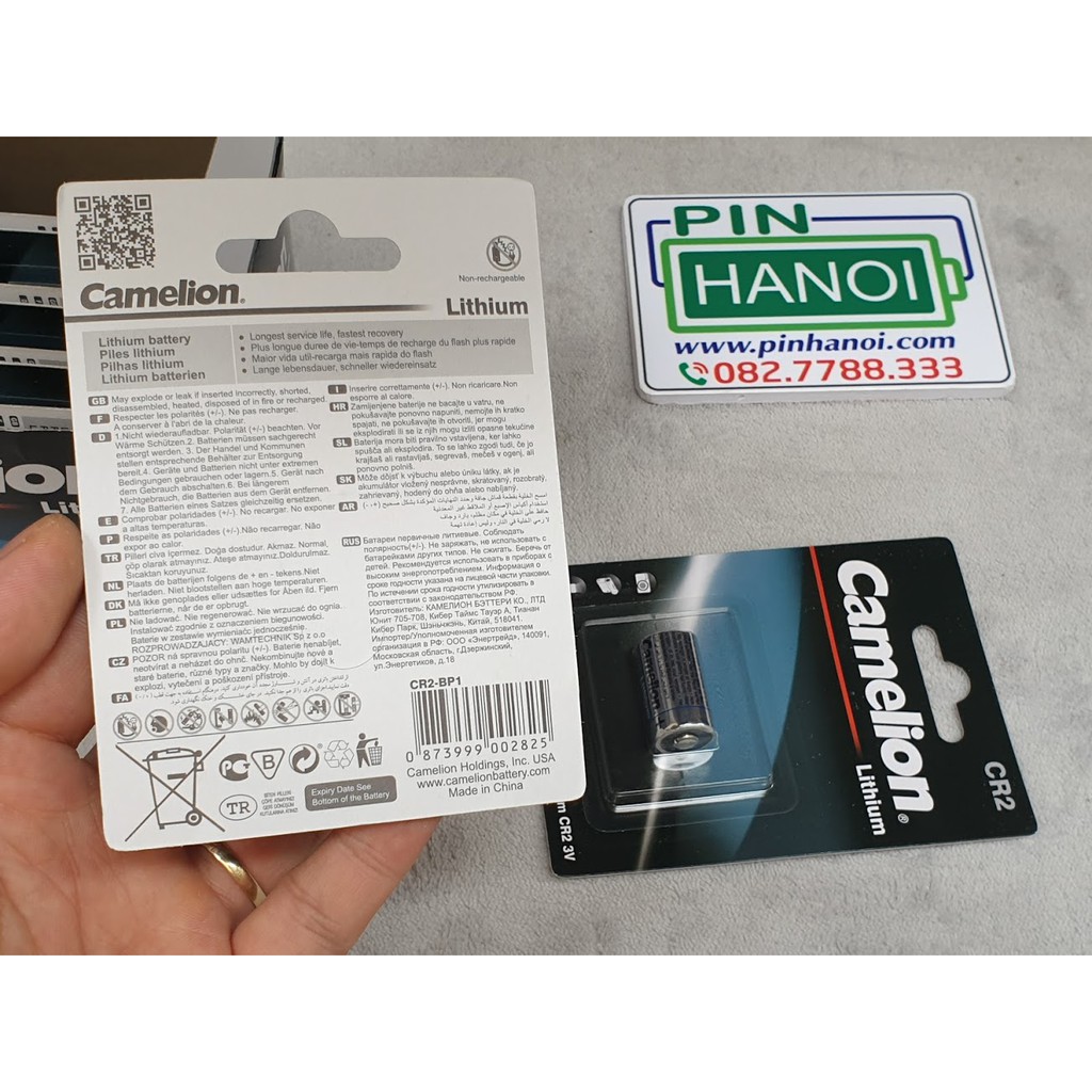 Pin máy ảnh Camelion Lithium CR2 3V