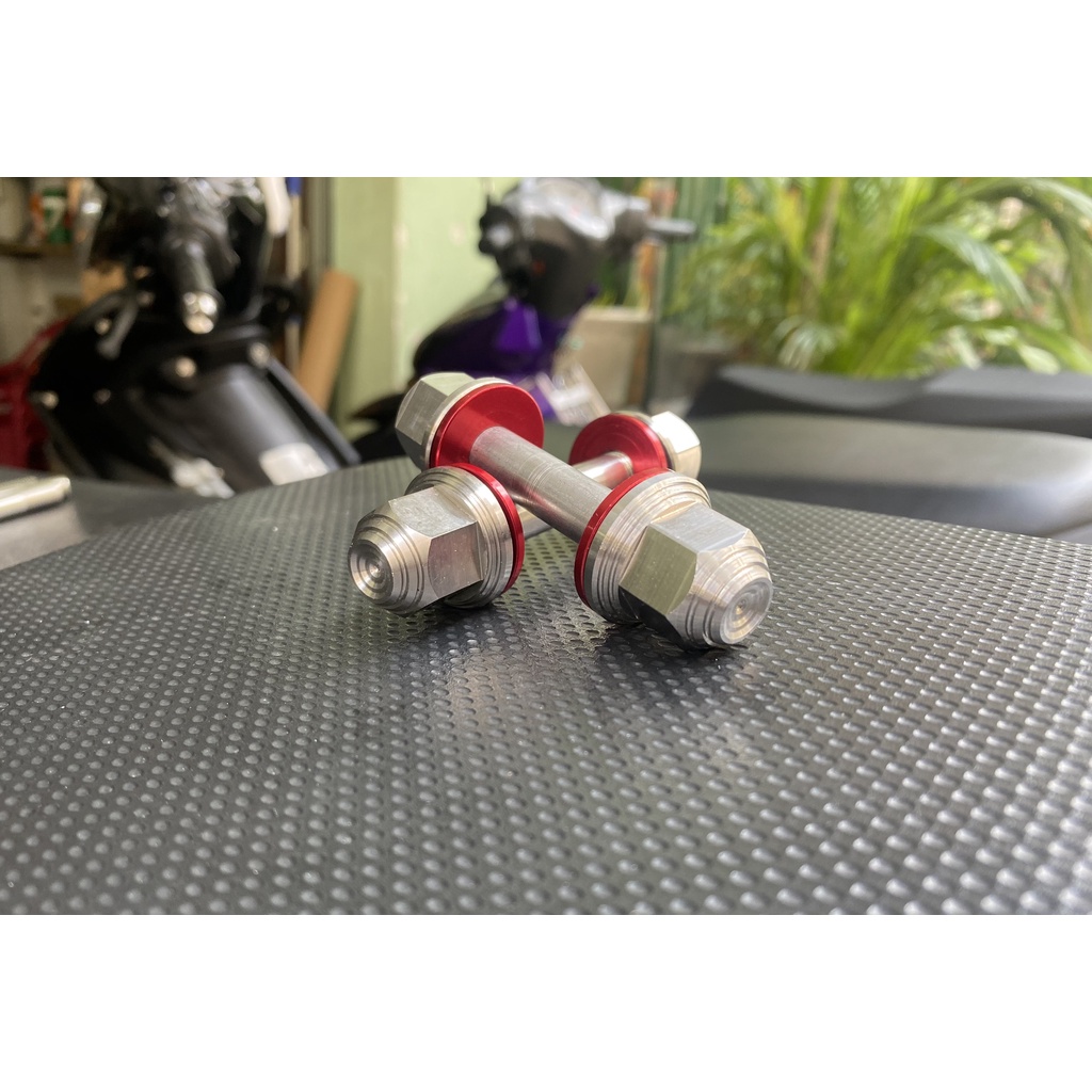 Cốt phuộc bít đầu salaya v2, inox 304, cho phuộc sau winner / sonic / ex (1 cây)