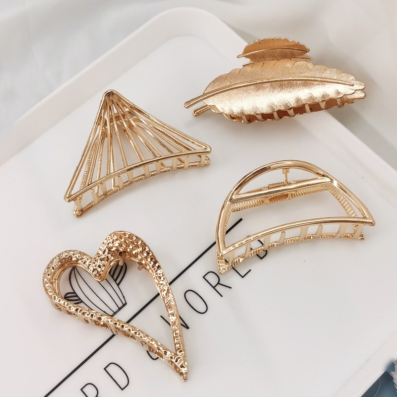 Kẹp tóc kim loại ulzzang kiểu hàn quốc