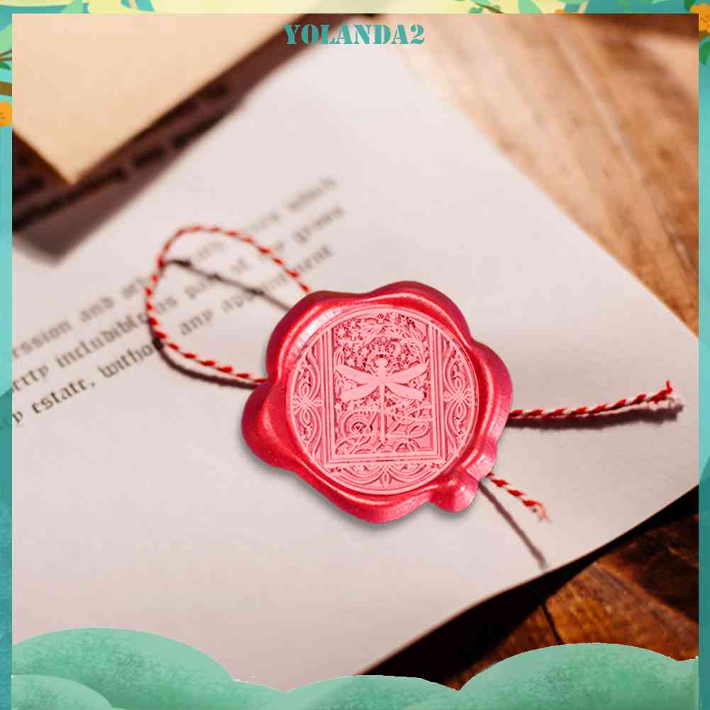 Con Dấu Niêm Phong Bì Thư Tay Cầm Gỗ