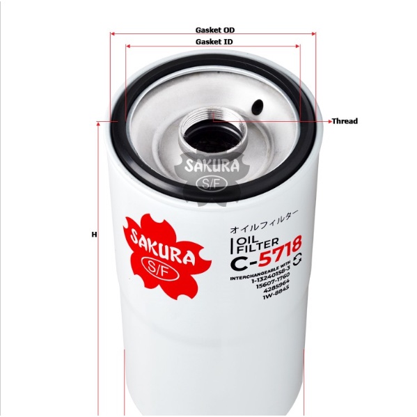 lọc dầu động cơ CUMMINS mã C-5718/ 3889311 LF777 P550777 FJ-3007 ST10720 156071760 600-212-1510 4470