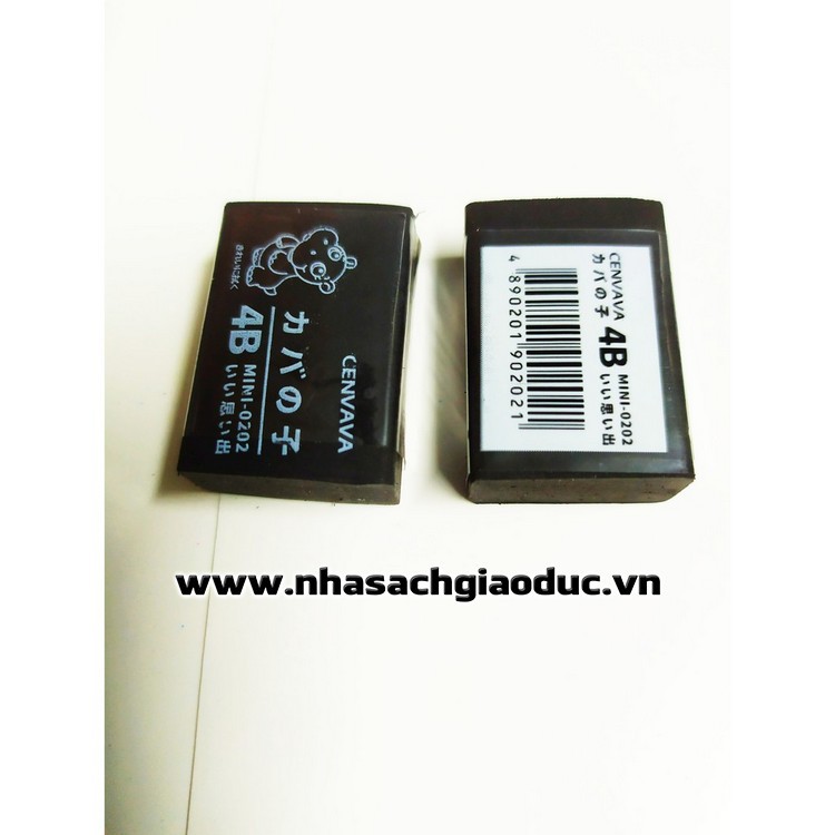Gôm Tẩy Đen Mini - 0201, 0202 Cenvava