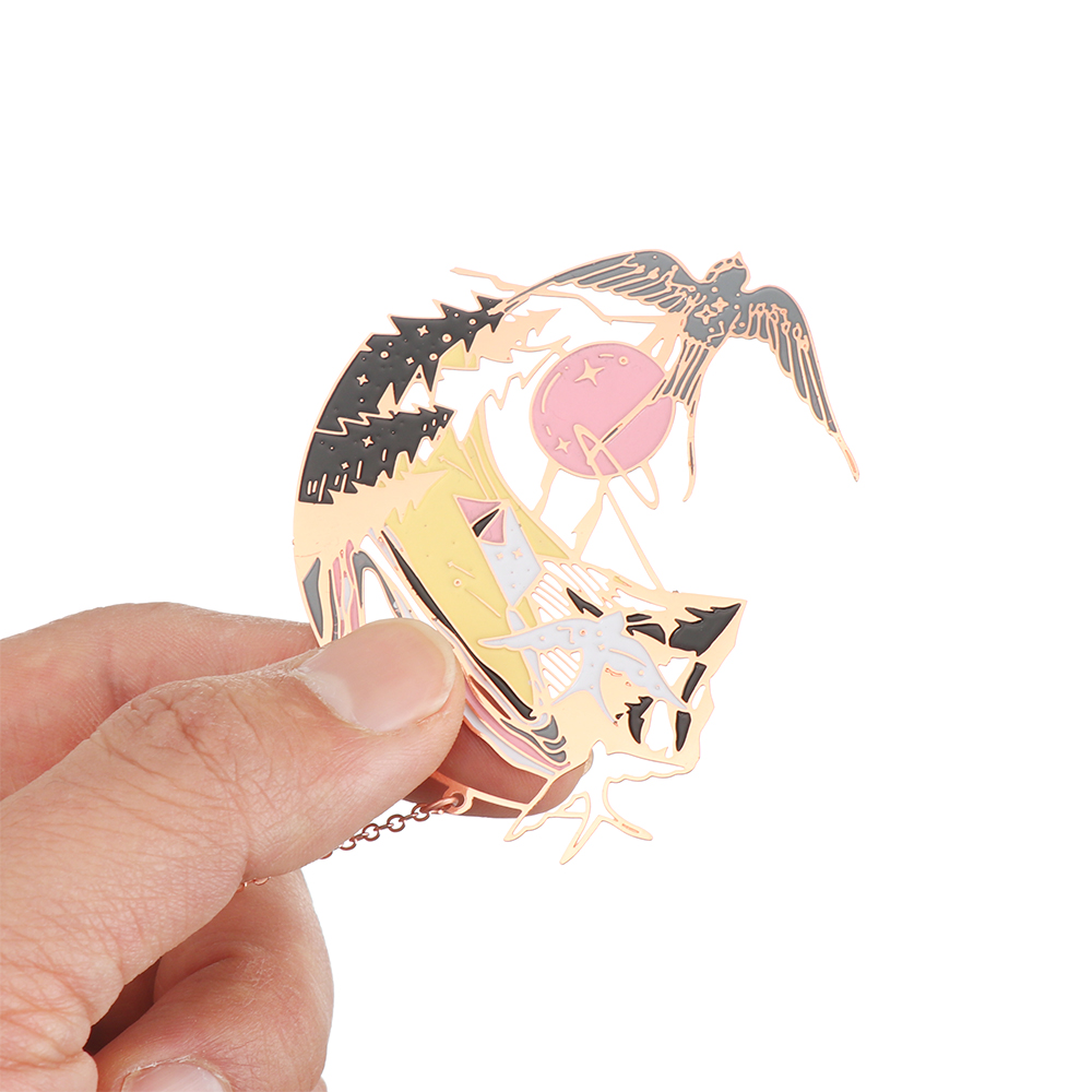 Kẹp Sách Kim Loại Phối Tua Rua Phong Cách Trung Hoa Cổ Điển