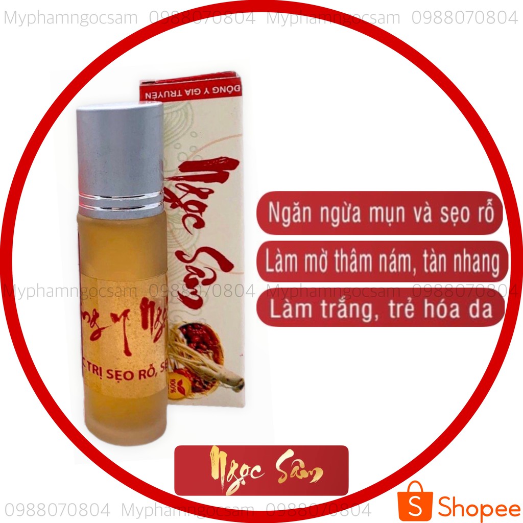 Ngọc Sâm Mini Ngừa Mụn Thâm Trắng Da