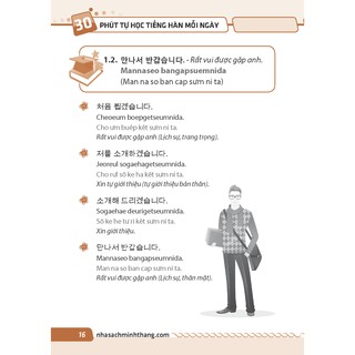 30 Phút Tự Học Tiếng Hàn Mỗi Ngày