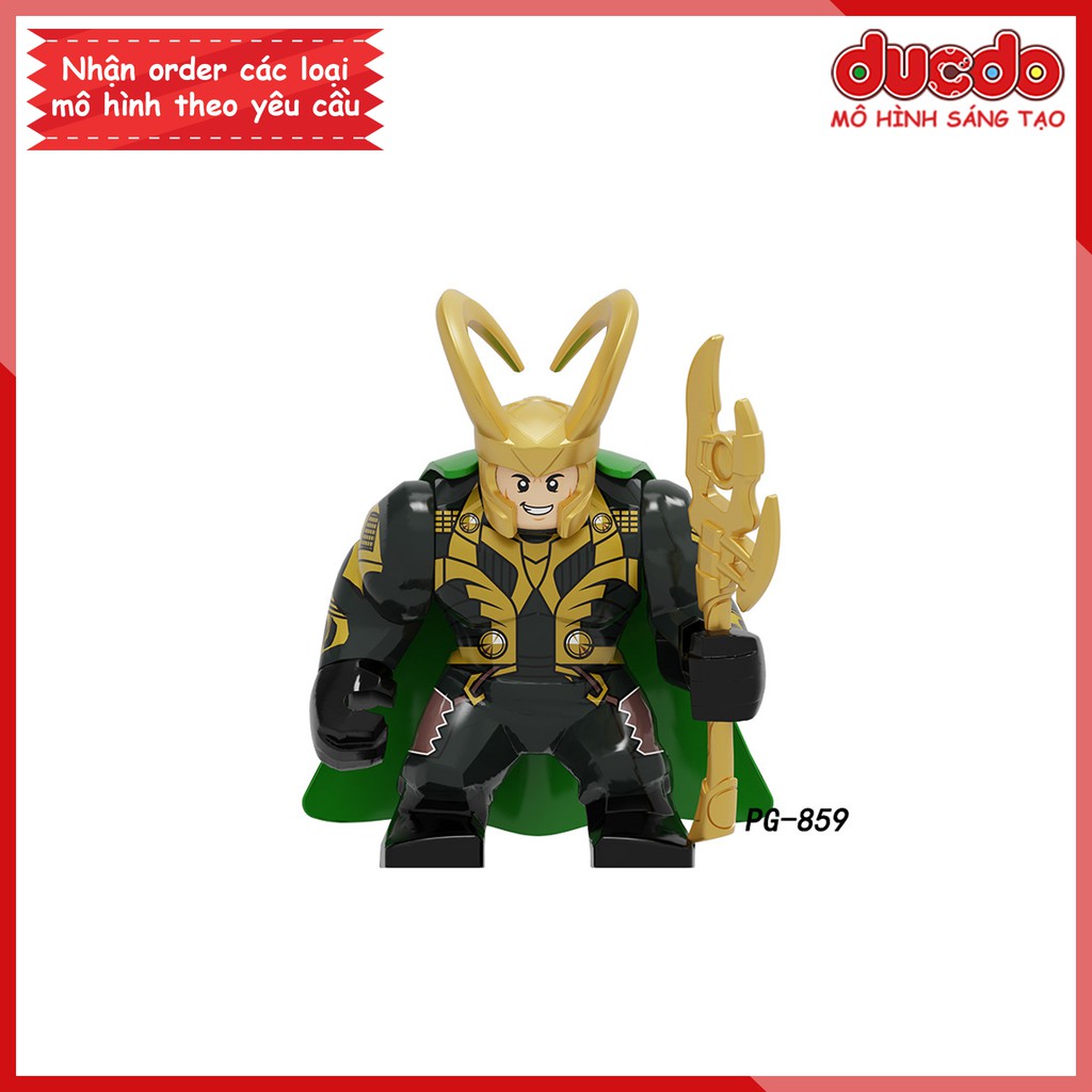 Bigfig nhân vật siêu anh hùng trong End Game - Đồ chơi Lắp ghép Xếp hình Mini Minifigures Iron Man Big Fig Pogo PG 8262