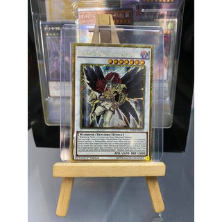 [ Dưa Hấu Yugioh ] Lá bài thẻ bài Blackwing Tamer - Obsidian Hawk Joe – Gold Secret Rare - Tặng bọc bài nhựa bảo quản