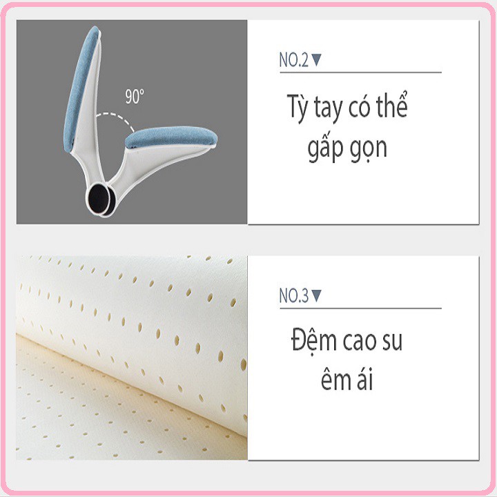 re0680. 1 Ghế xoay văn phòng đệm cao su bọc da tay gấp 90 độ Đài Loan - Ghế văn phòng tay gấp YIRUITE | BigBuy360 - bigbuy360.vn