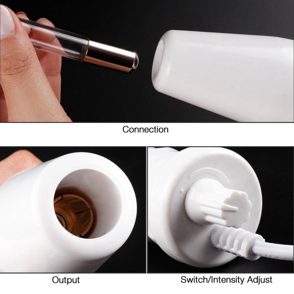 Cổ Phiếu Sẵn Sàng | Máy Mát Xa Chăm Sóc Da Mặt Tần Số Cao Tiện Dụng