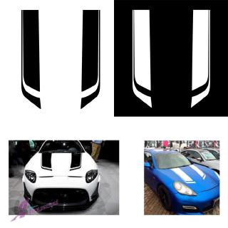 2 Sticker Dán Nắp Capo Xe Hơi