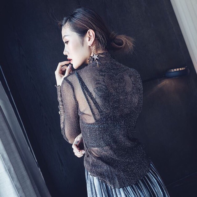 Áo lưới nữ uzzang