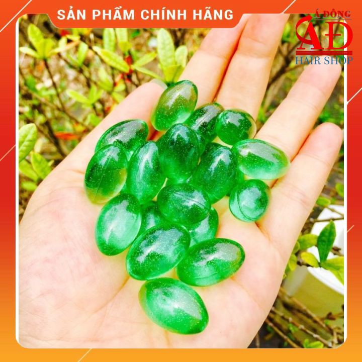 [Chính hãng] [Siêu rẻ] TINH DẦU TRÀ XANH MISAKI GREEN TEA CAPSULES GIÚP TÓC ÓNG MƯỢT Energy Essence - 30 VIÊN/HỘP