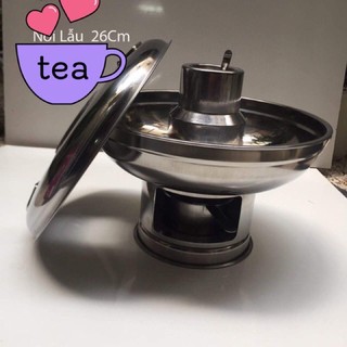lẩu cù lao 2in1 inox  đa năng24cm,26cm