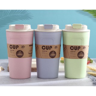 [ RẺ VÔ ĐỊCH ] Ly giữ nhiệt lúa mạch kèm quai xách cao cấp dung tích 420ml