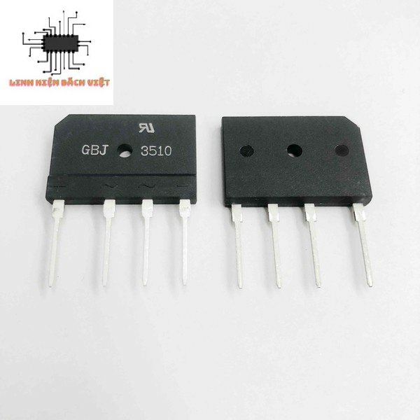 Cầu diode GBJ3510 cầu diode 35A bóc máy chất lượng tốt