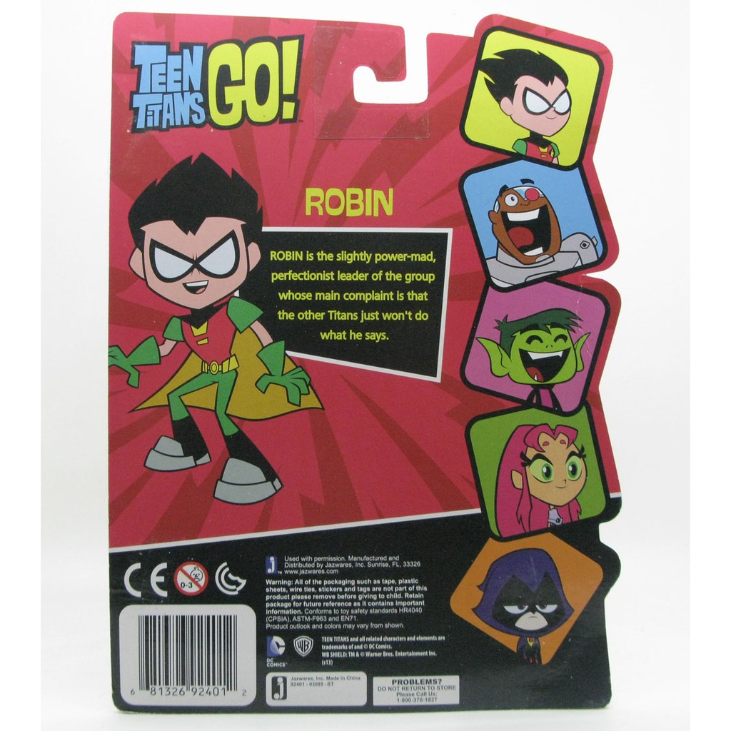 Mô hình nhân vật Teen Titans Go A65B chất lượng cao